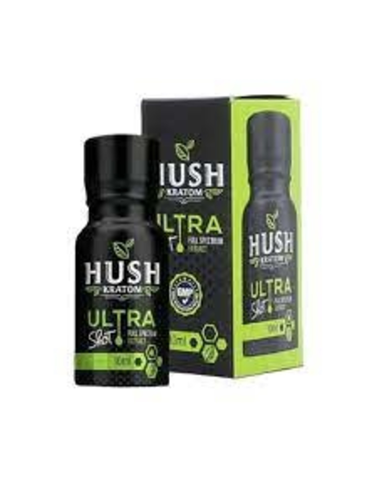 Hush Kratom Tincture  Lime 10mL