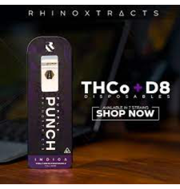 Rhino Xtracts Rhino Xtracts Purple Punch Delta 8 Indica 2g Disposable