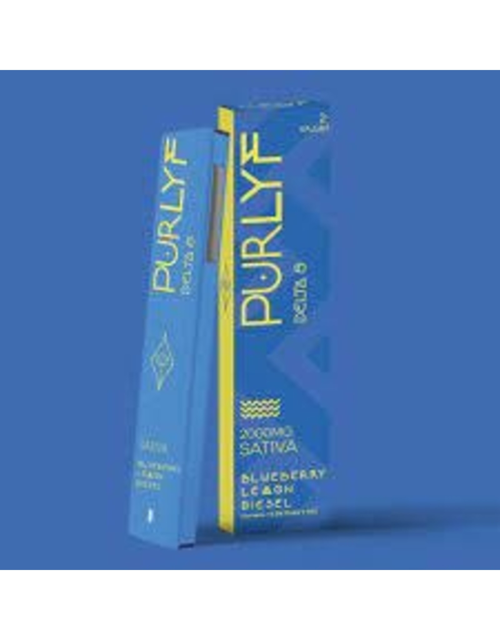 PURLYF D8 2g Disposable Blueberry Lemon Diesel
