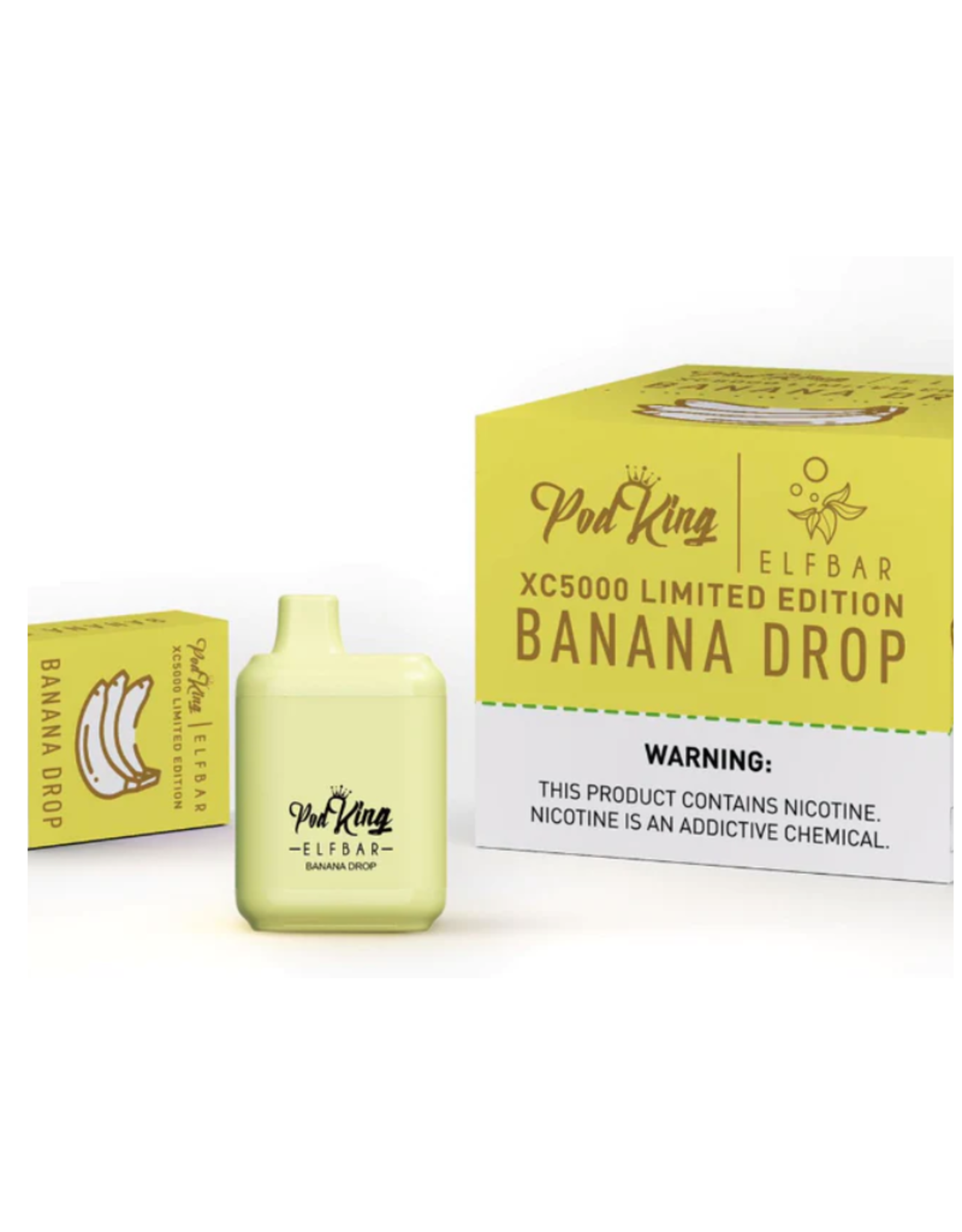 ELFBAR ELFBAR Pod King Banana Drop 5000 Puff 5%