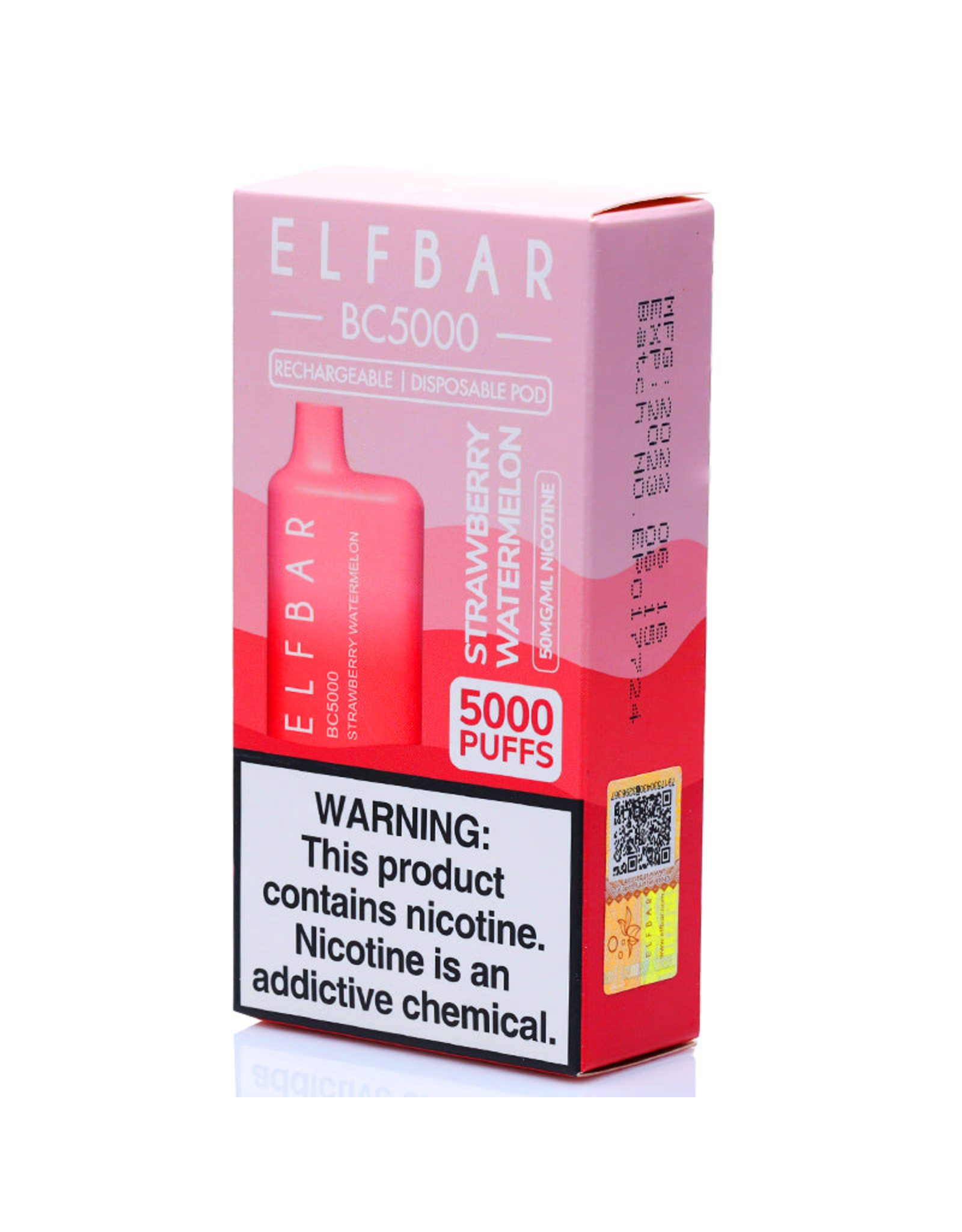 ELFBAR ELFBAR Strawberry Watermelon 5000 Puffs 5% Box