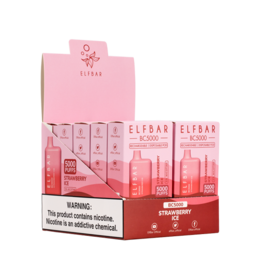ELFBAR ELFBAR Strawberry Ice 5000 Puffs 5% Box