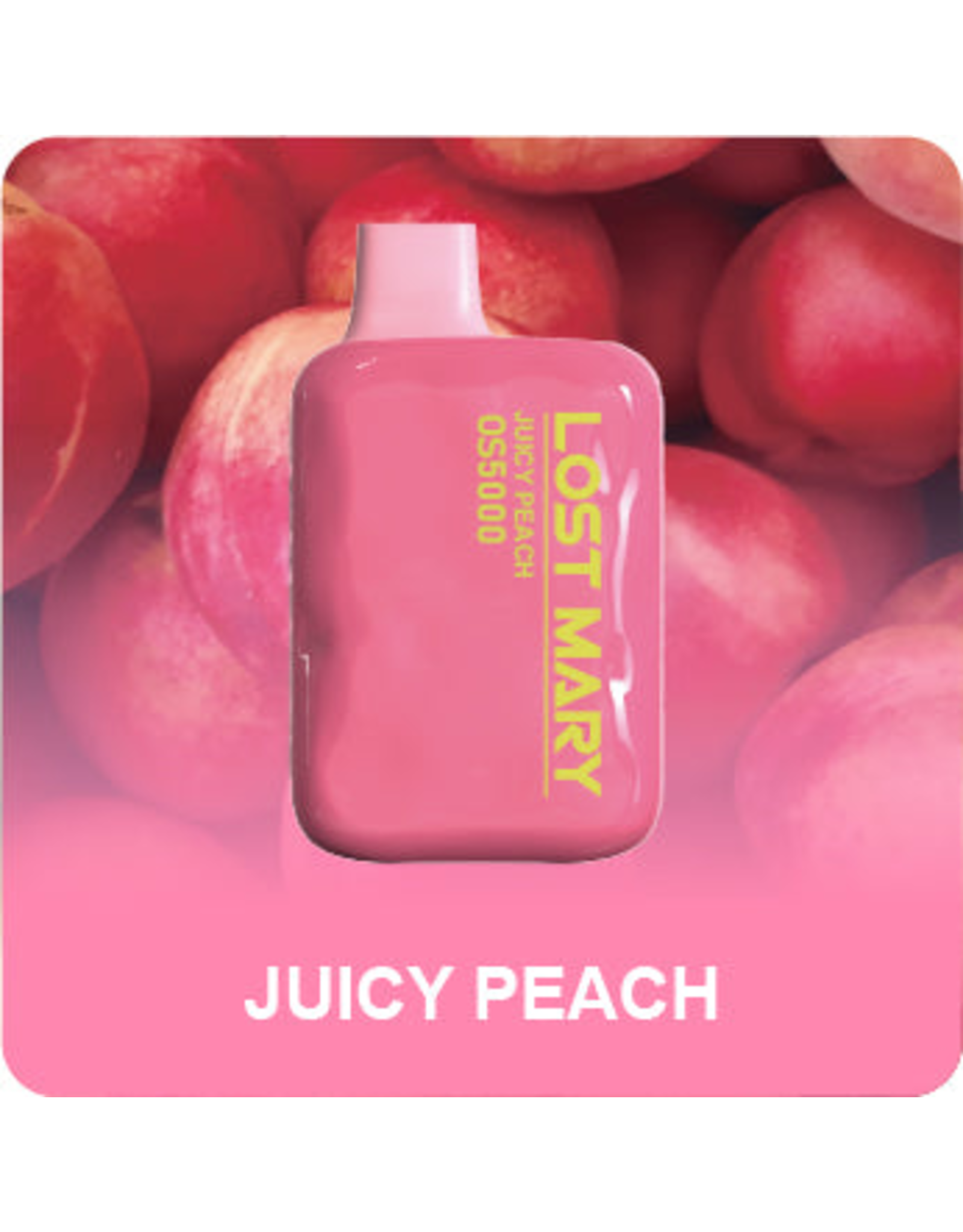 ELFBAR Lost Mary by ELFBAR 5000 Puff 5% Juicy Peach