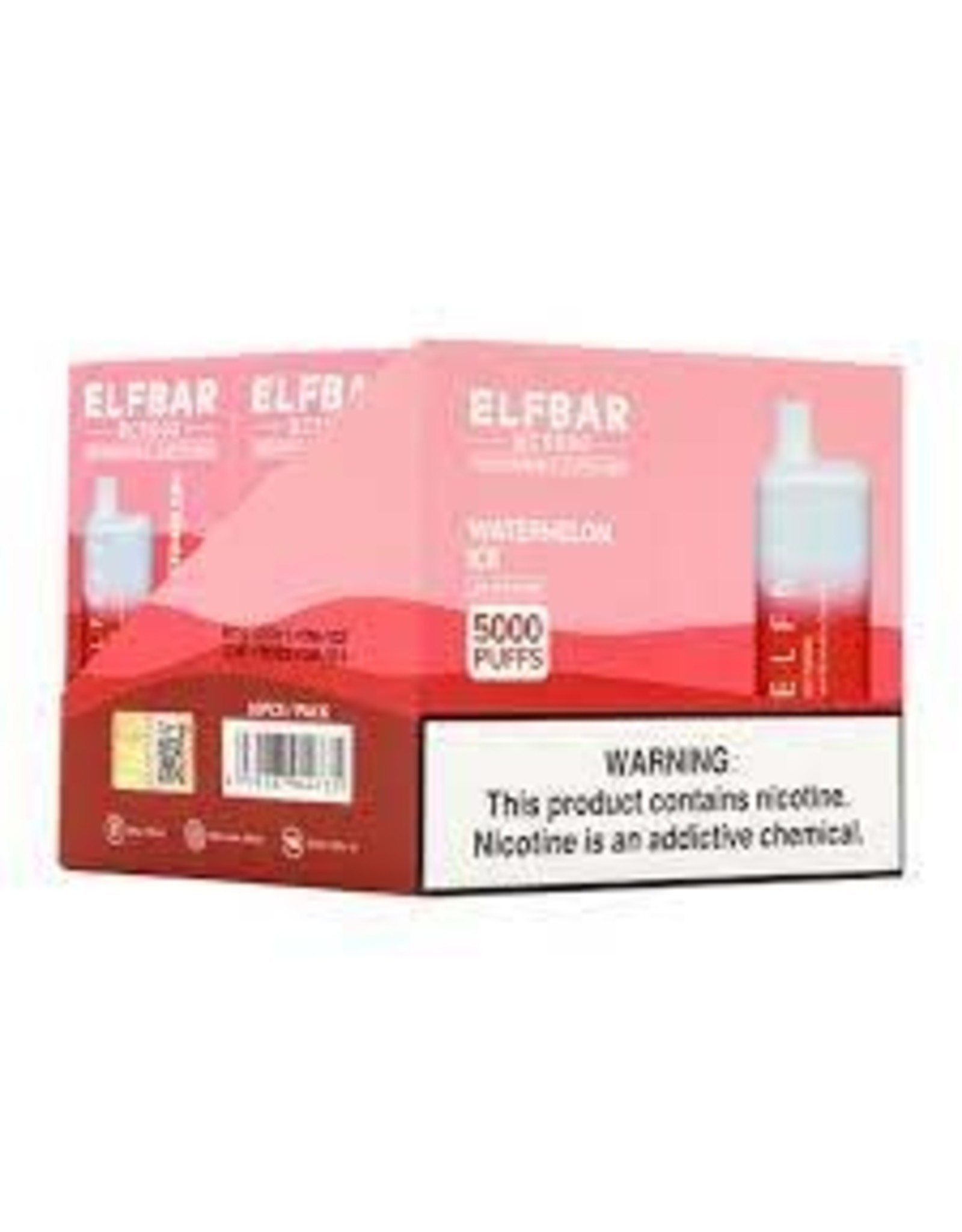 ELFBAR ELFBAR Watermelon Ice 5000 Puffs 5% Box