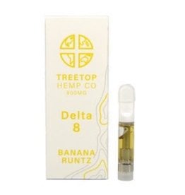 Treetop Hemp Co. TREETOP D8 Cart 1.5g 1400mg Banana Runtz