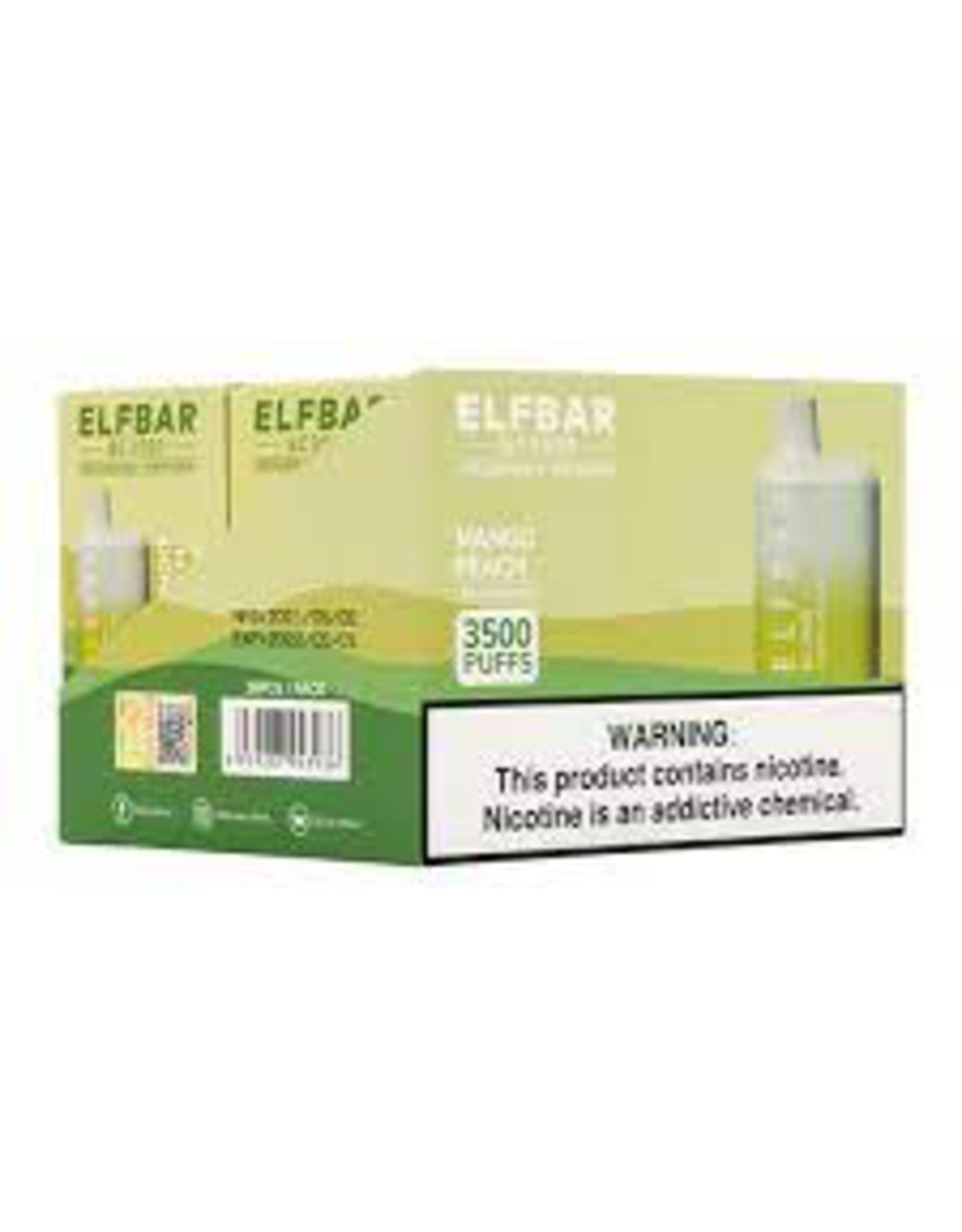 ELFBAR ELFBAR Mango Peach 3500 puffs 5% Box