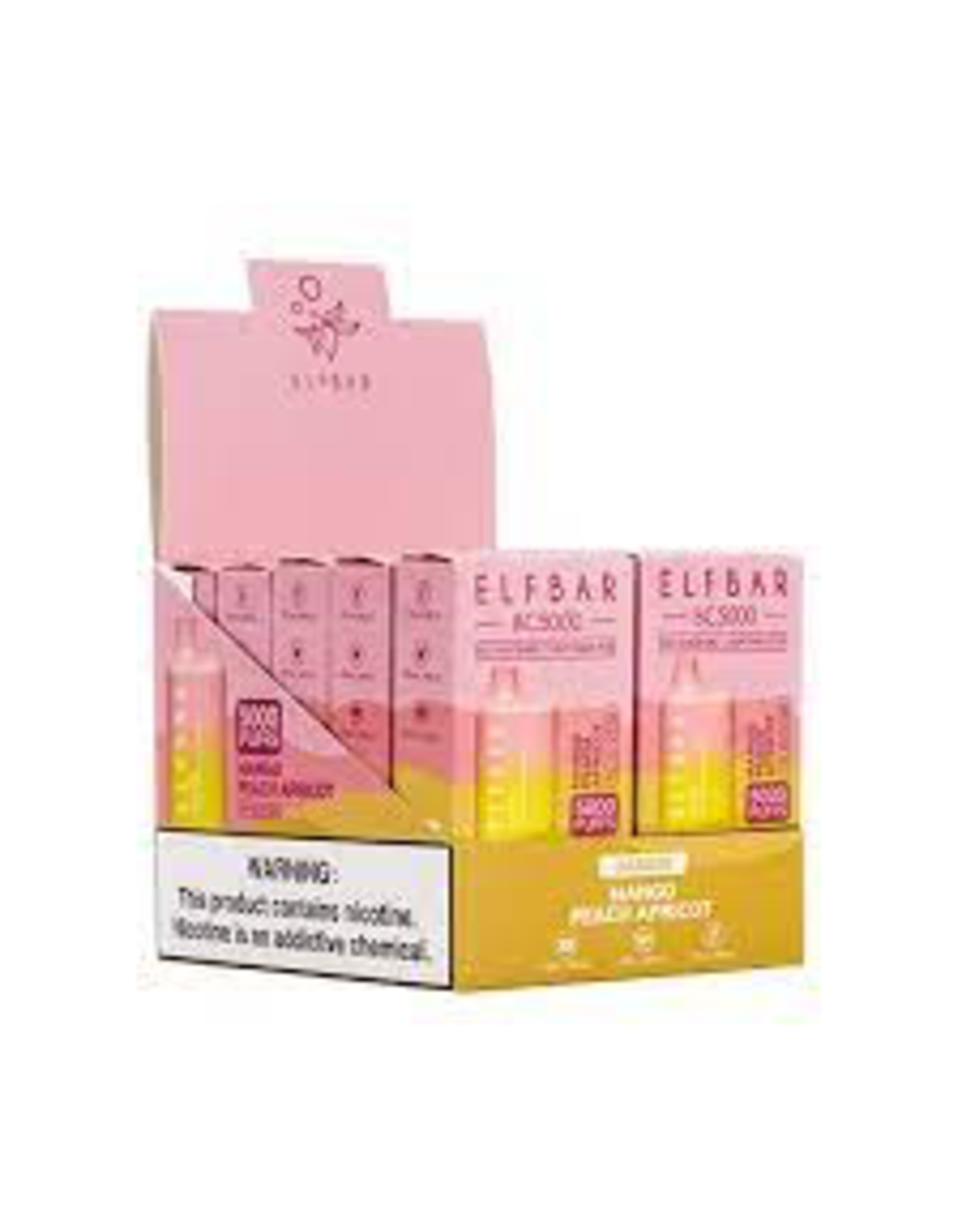 ELFBAR ELFBAR Mango Peach Apricot 5000 Puffs 5% Box