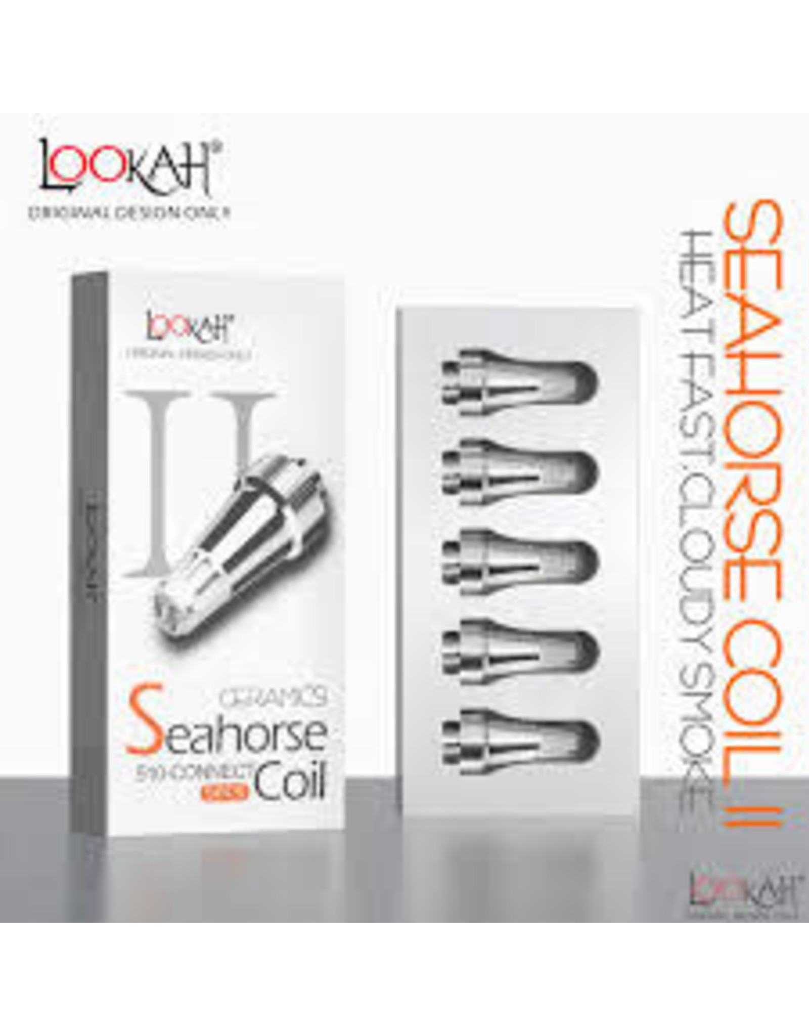 Lookah Lookah Seahorse SCII-CK Ceramic Replacement Tip 5pcs Box