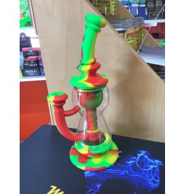 Silicone Hour Glass Water Pipe