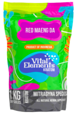 Vital Elements Vital Elements Capsules Red Maeng Da Kilo