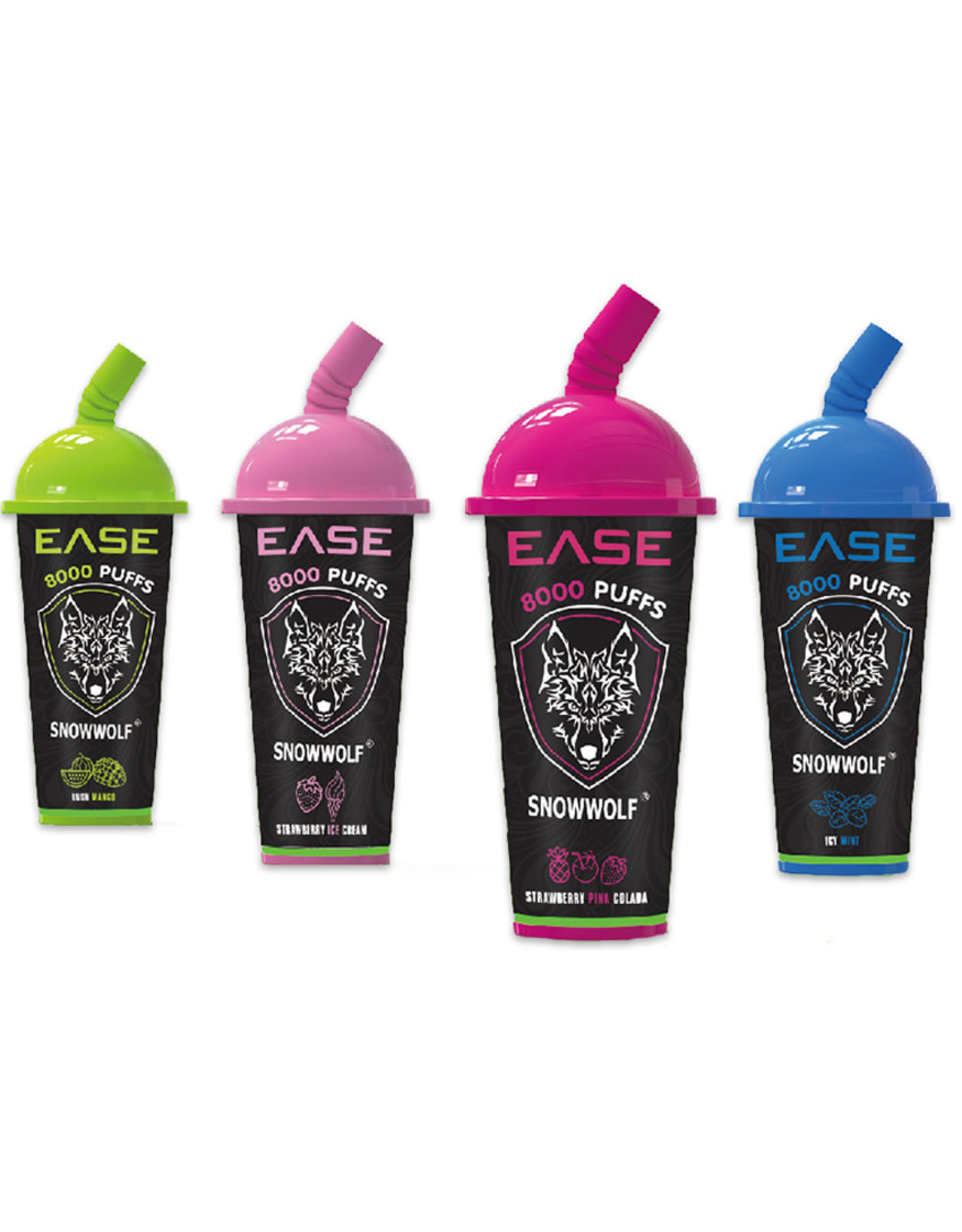 Snowwolf EASE 8000 puff Strawberry Ice Cream