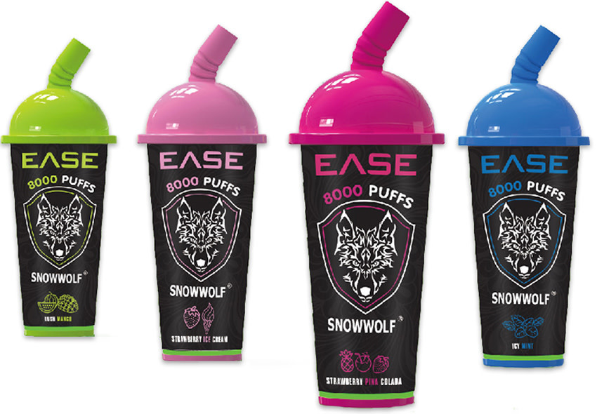 Snowwolf EASE 8000 puff Strawberry Ice Cream