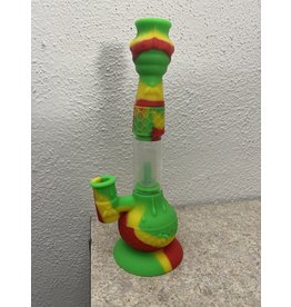 10 in Silicone Water Pipe W/ Perk