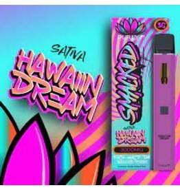Purlyf Smacked 3g Disposable THCH HHCP D8 D11 Live Resin Hawaiian Dream Box