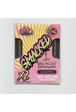 Purlyf Smacked 2x2g Cart THCH HHCP D8 D11 Live Resin Strawberry Lemonade