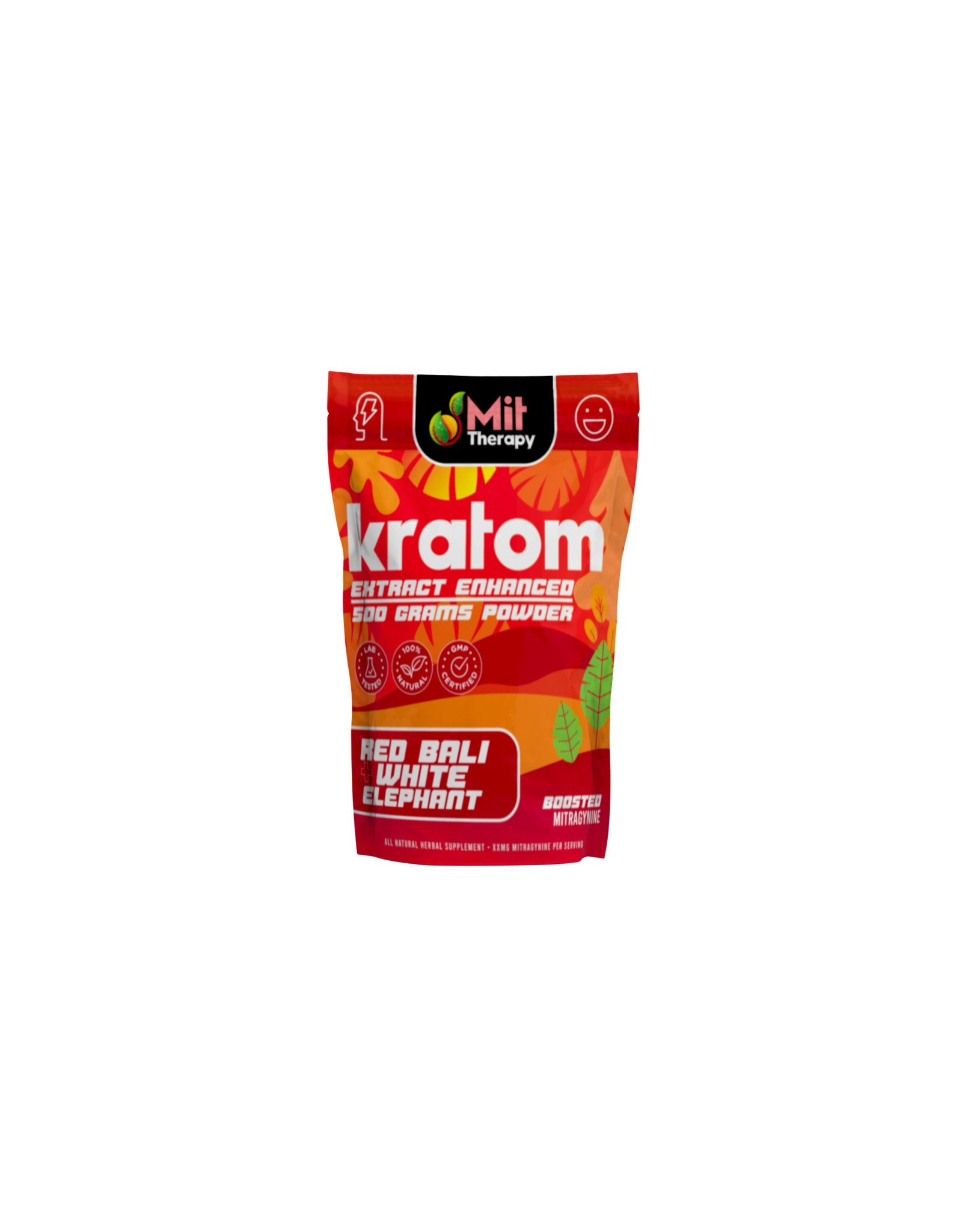 MIT Therapy MIT Therapy Kratom Red Bali+White Elephant 90ct