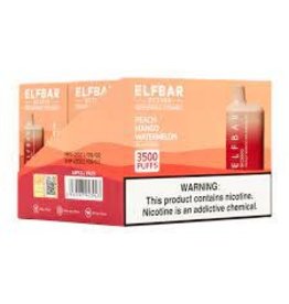 ELFBAR ELFBAR Peach Mango Watermelon 3500 puffs 5% Box