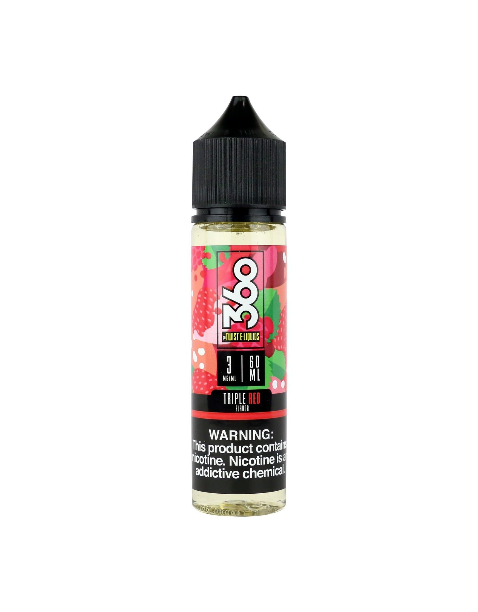 Twist Eliquids Twist Eliquid Triple Red 360 60ml 0mg