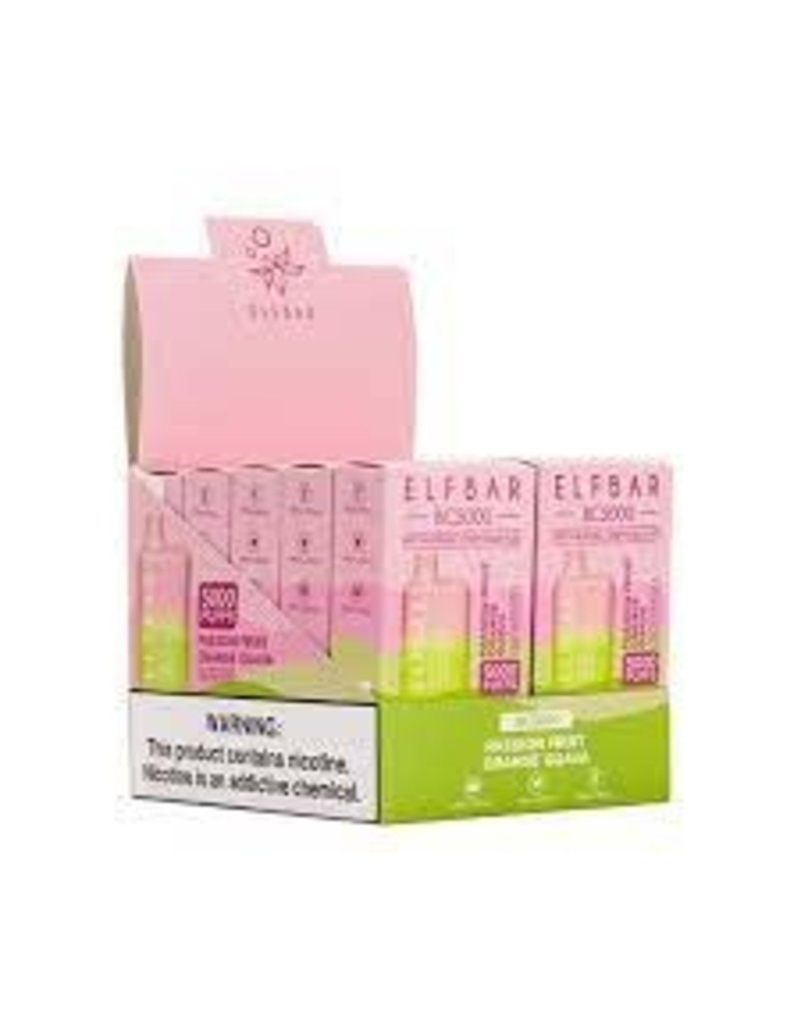 ELFBAR ELFBAR Passion Fruit Orange Guava 5000 Puffs 5% Box