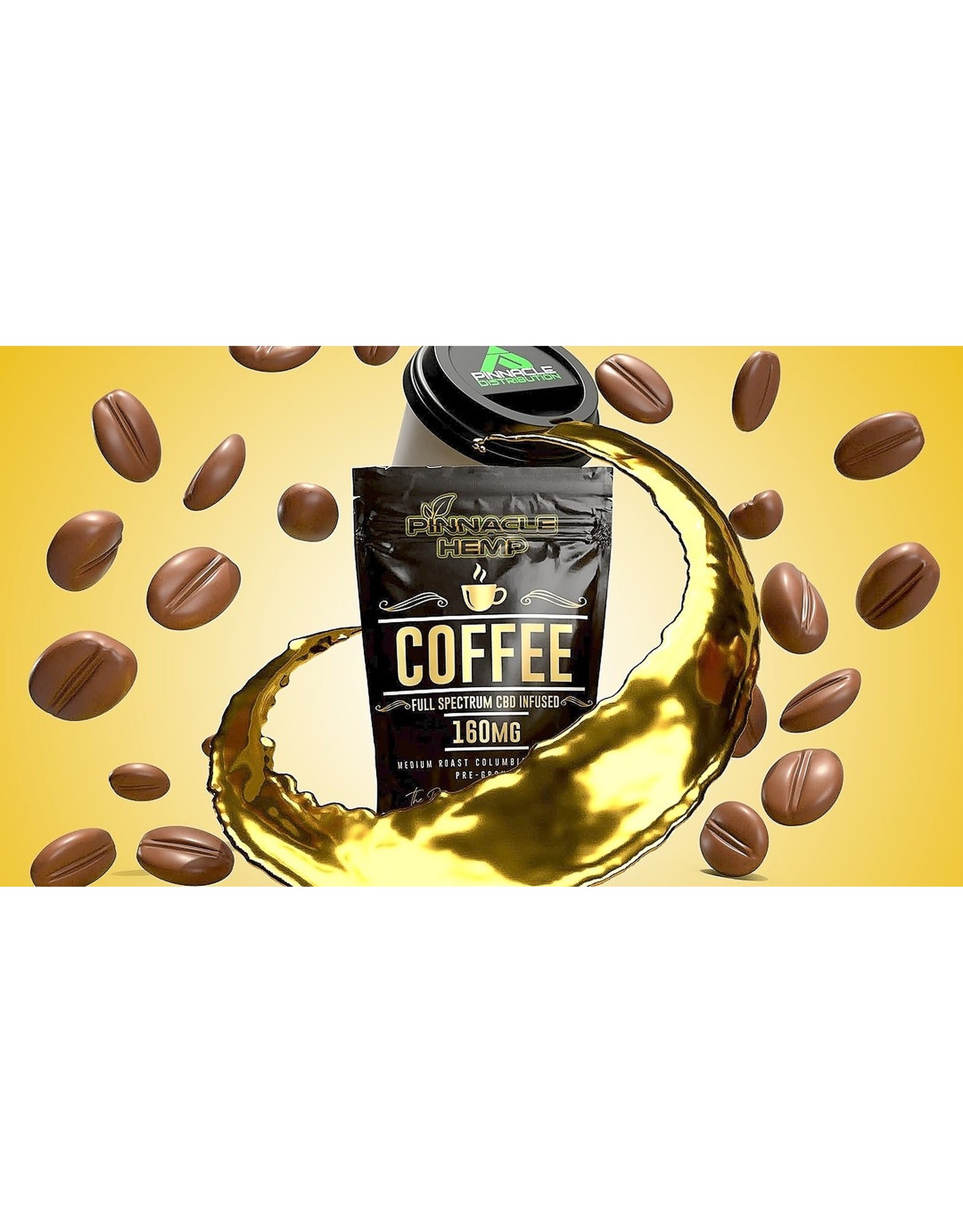 Pinnacle Hemp Pinnacle Hemp Coffee 160mg