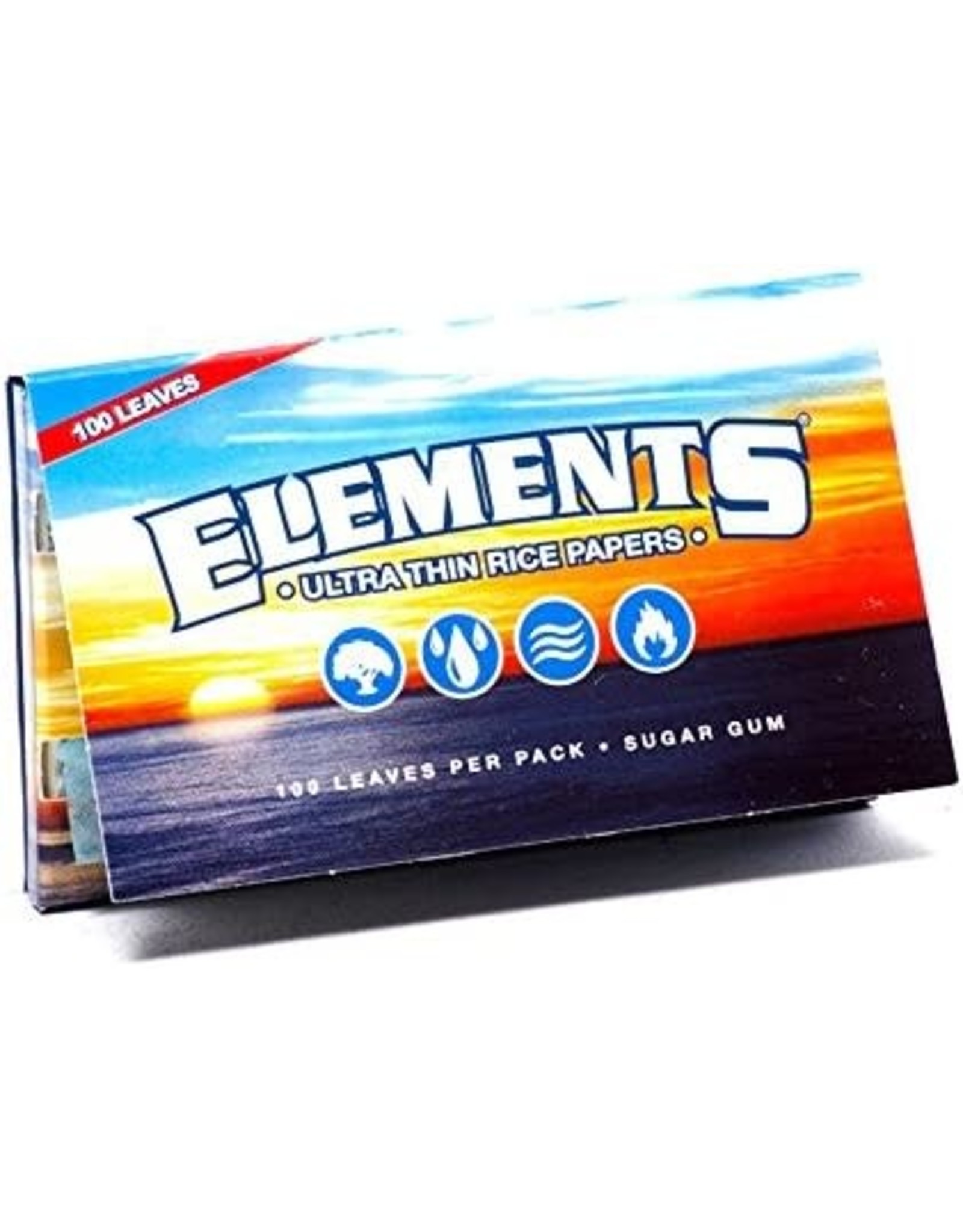Elements Ultra Thin Rice Rolling Papers 1 1/2 size