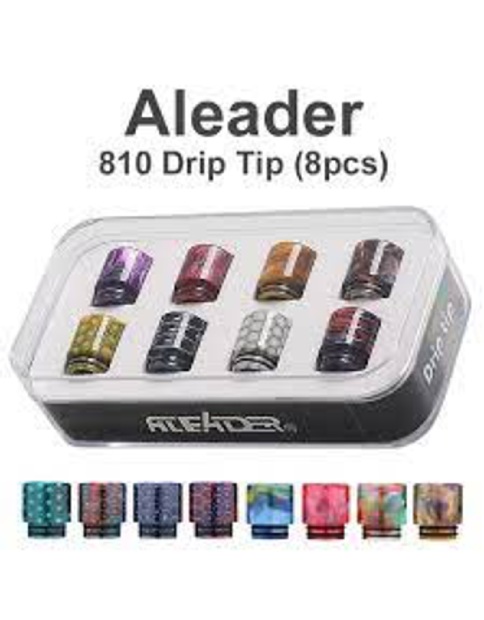 Aleader 810 Drip Tip 8pk Box