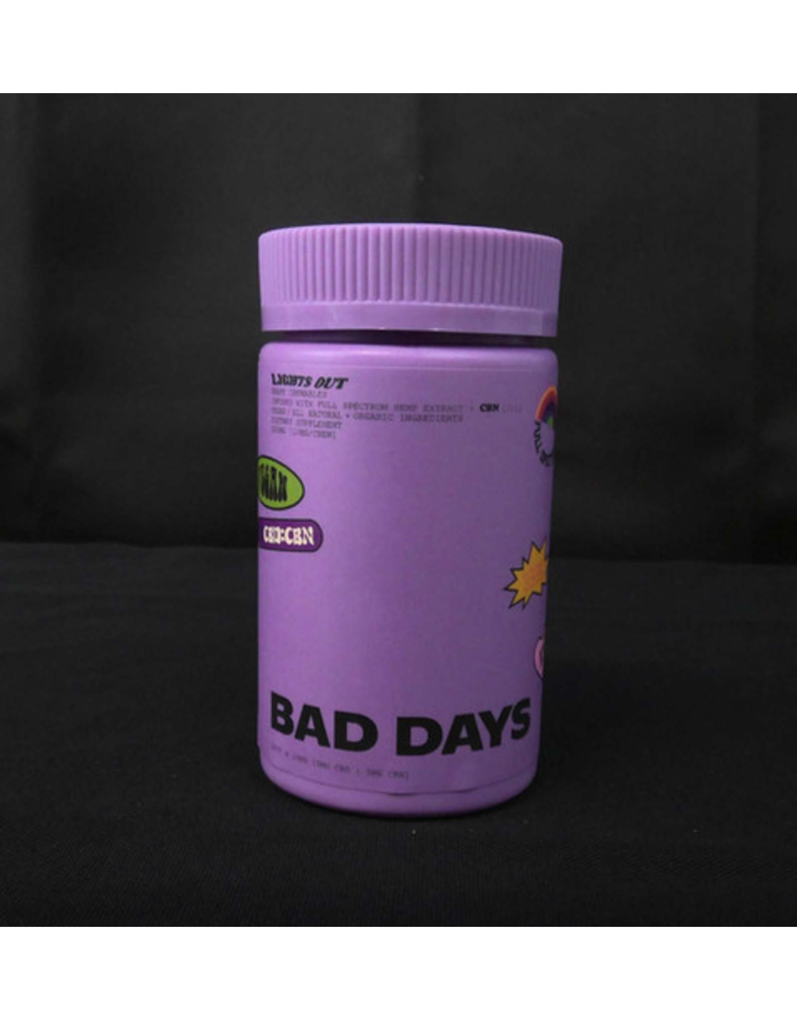 Bad Drip Juice Co. BAD DAYS LIGHTS OUT 300mg FULL SPECTRUM CHEWABLES with CBN