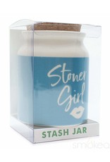 Fashion Craft Blue Stoner Girl Stash Jar [VT13260]