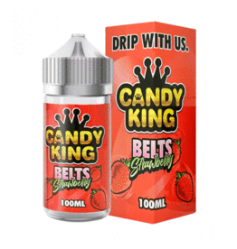 Candy King Candy King Belts Strawberry 100 mL 0 mg