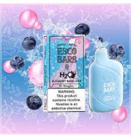 ESCO bars Esco Bar H2O 6000 Puffs Blueberry Bubblegum Box