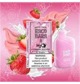 ESCO bars Esco Bar H2O 6000 Puffs Strawberry Milkshake