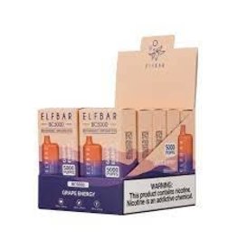 ELFBAR ELFBAR Grape Energy 5000 Puffs 5% Box