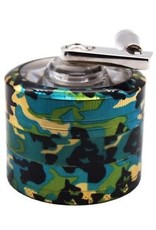 Tobacco Grinder Tobacco Grinder 4part 52mm Camo Design Hand Crank