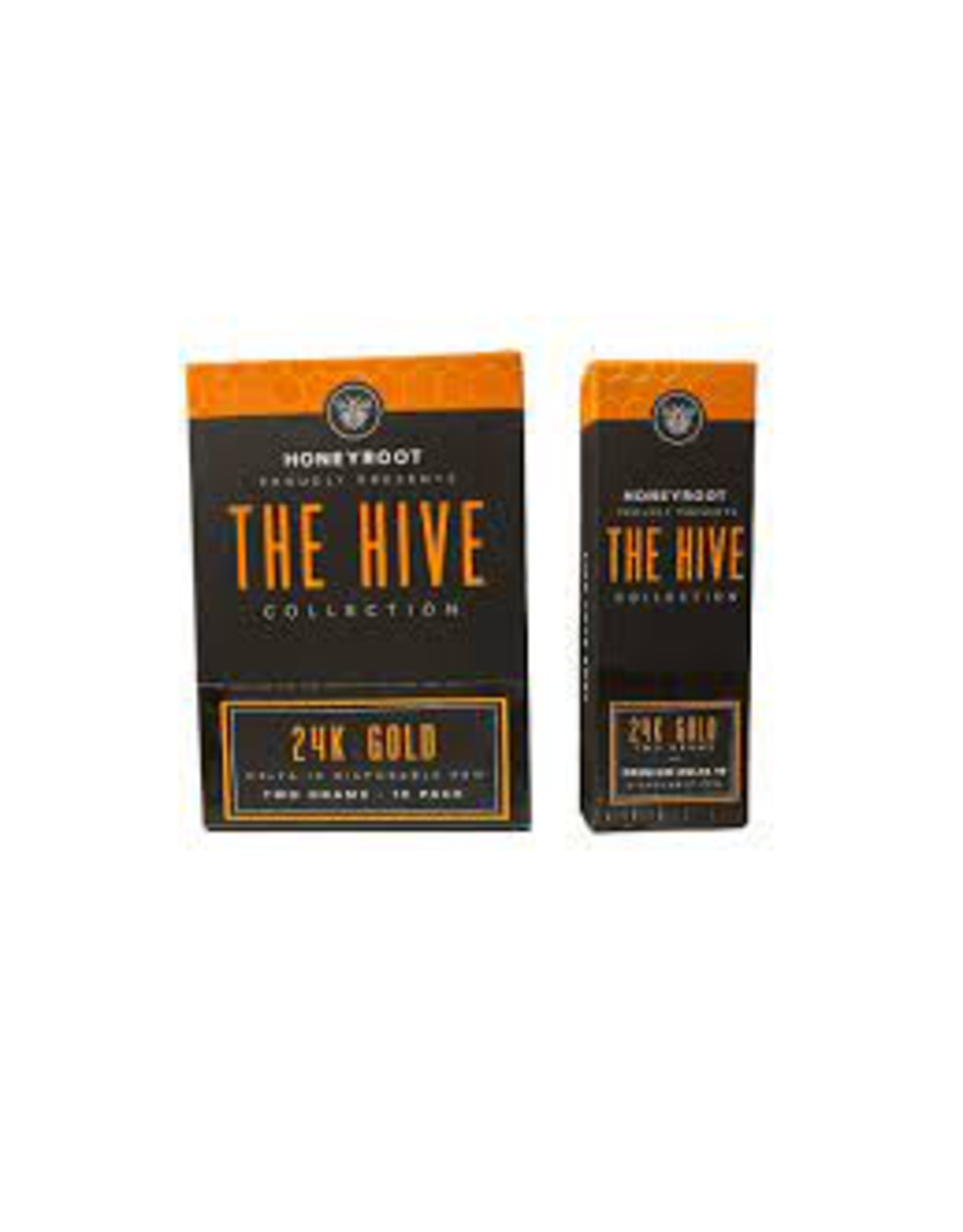 HoneyRoot Hive D10 24K Gold 2G Disposable Box