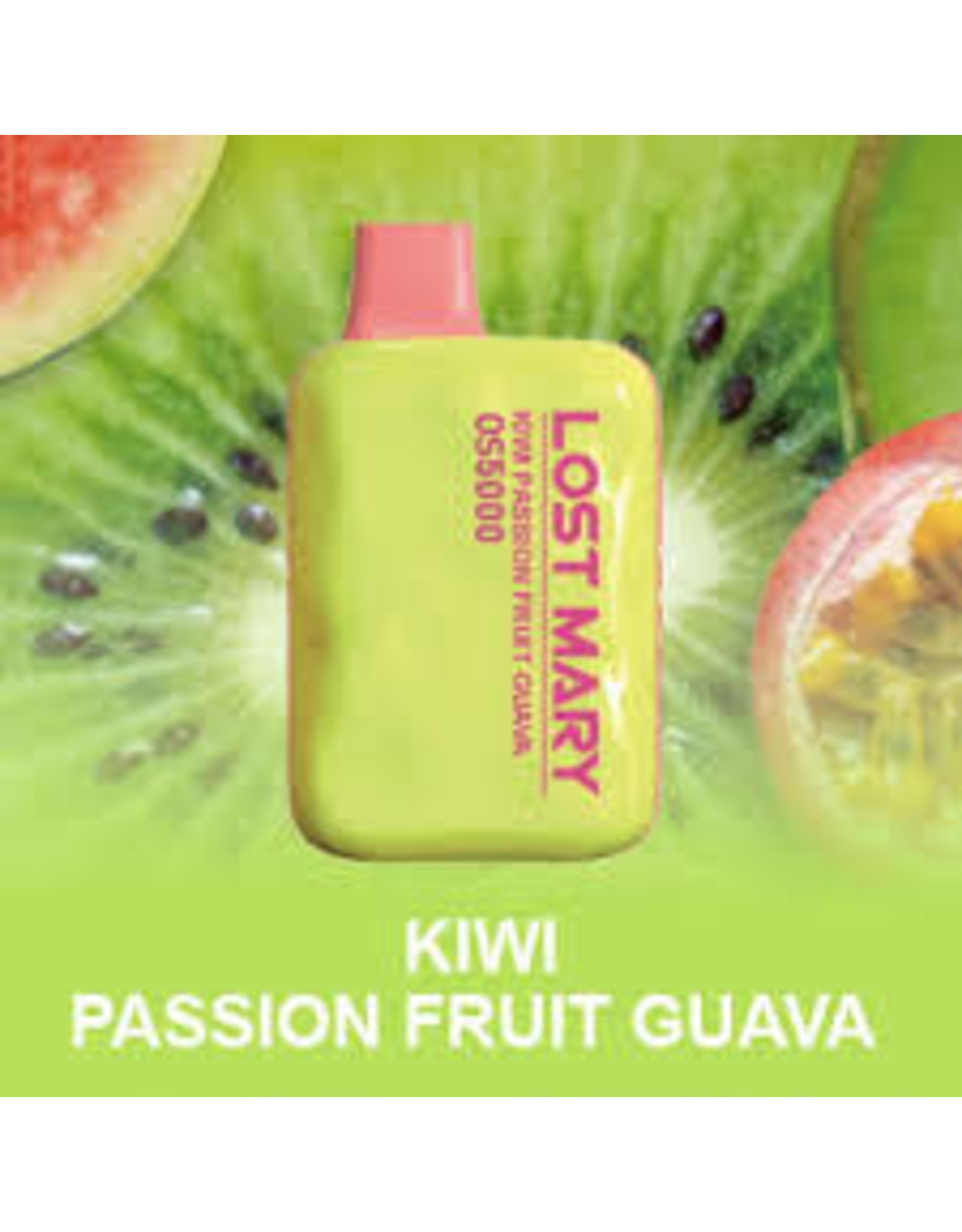 ELFBAR Lost Mary by ELFBAR 5000 Puff 5% Kiwi Passionfruit Guava Box