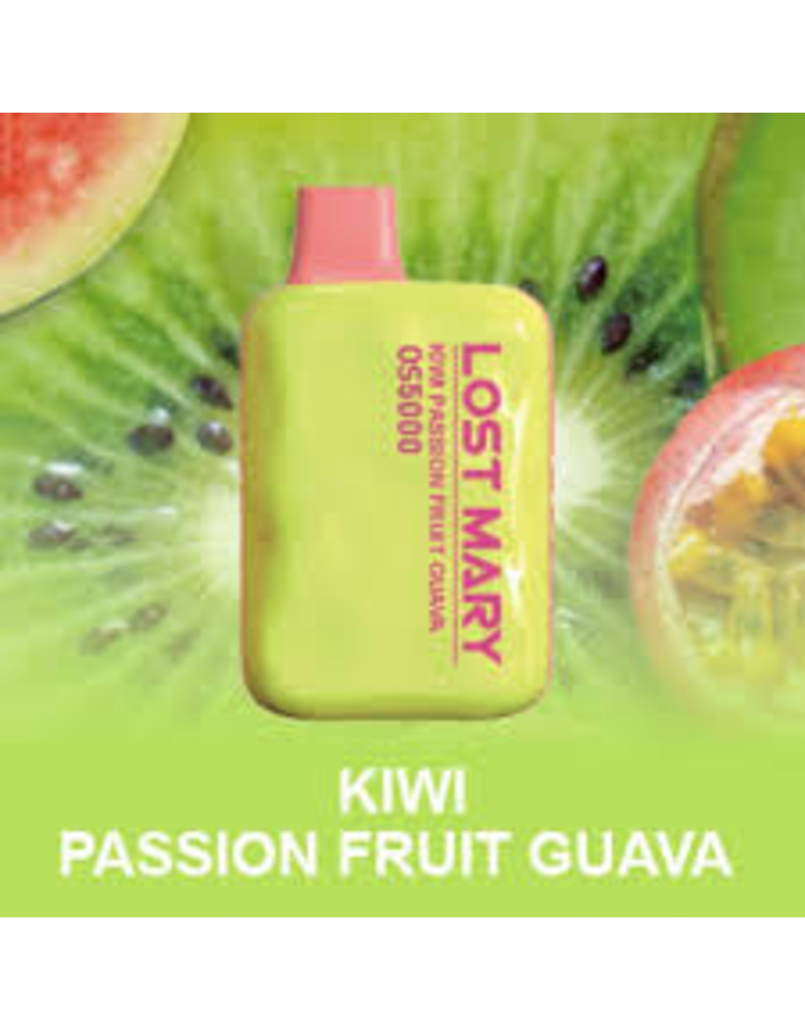 ELFBAR Lost Mary by ELFBAR 5000 Puff 5% Kiwi Passionfruit Guava Box