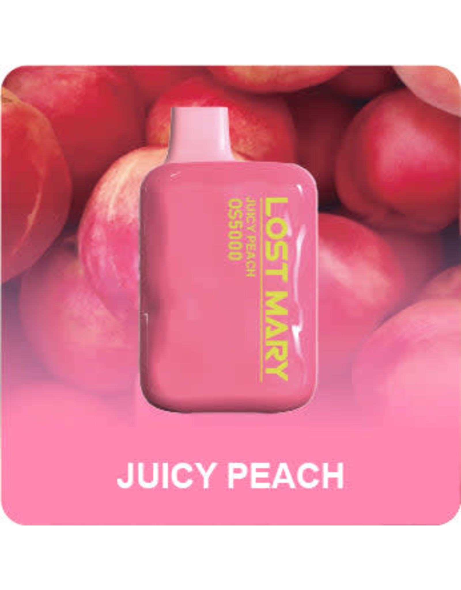 ELFBAR Lost Mary by ELFBAR 5000 Puff 5% Juicy Peach Box