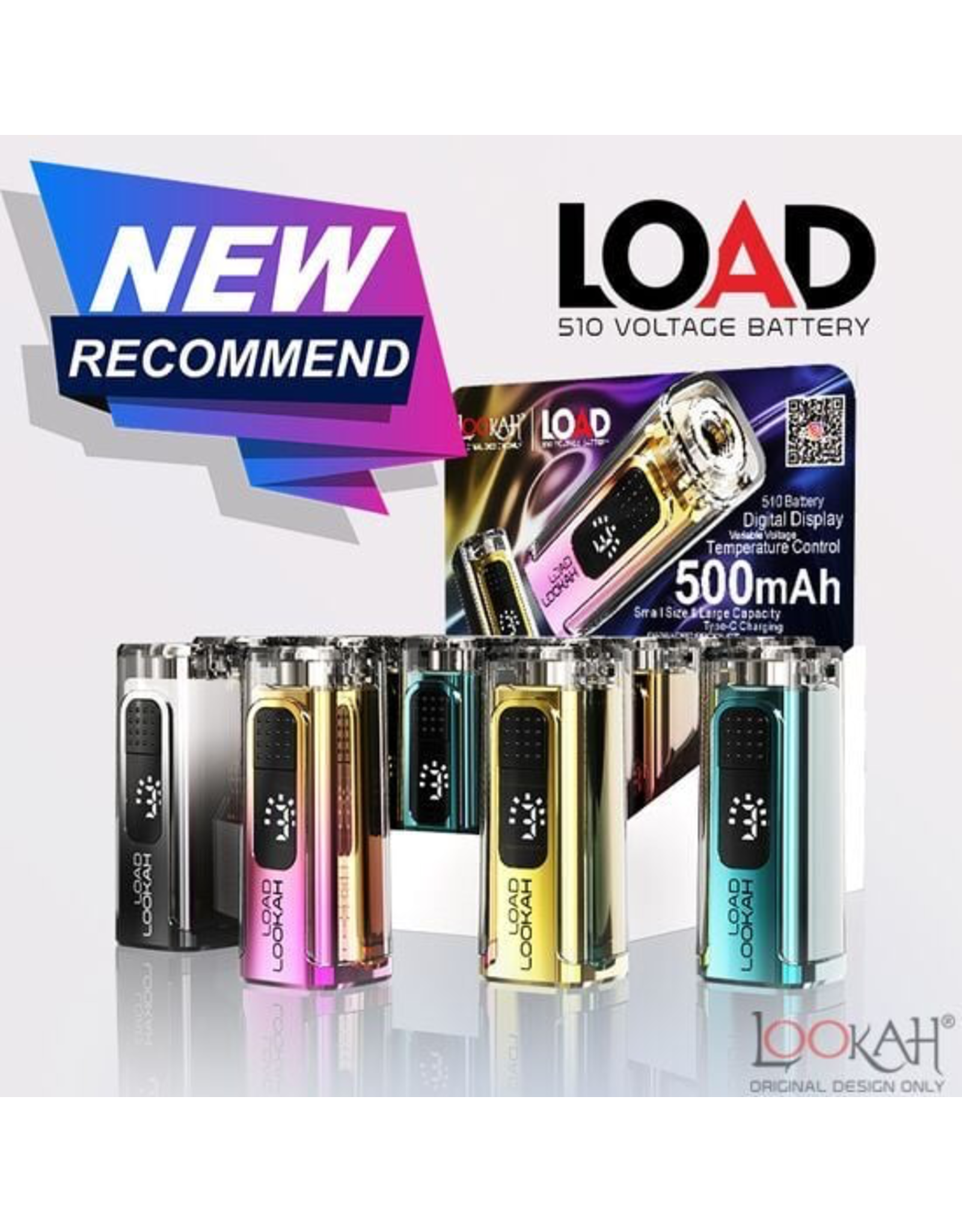 Lookah Lookah Load Limit 510 500mah Battery