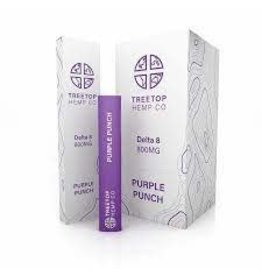 Treetop Hemp Co. TreeTop Hemp CO. 800MG Delta 8 Purple Punch  Disposable