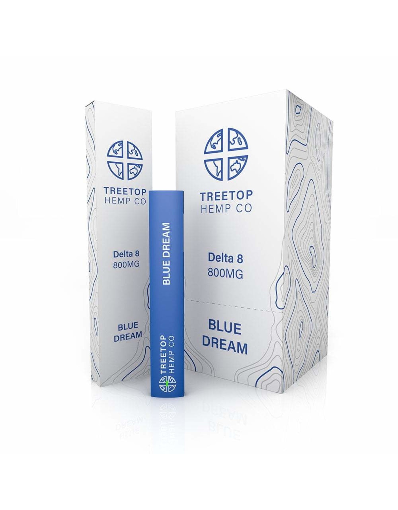 Treetop Hemp Co. TreeTop Hemp CO. 800MG Delta 8 Blue Dream Disposable