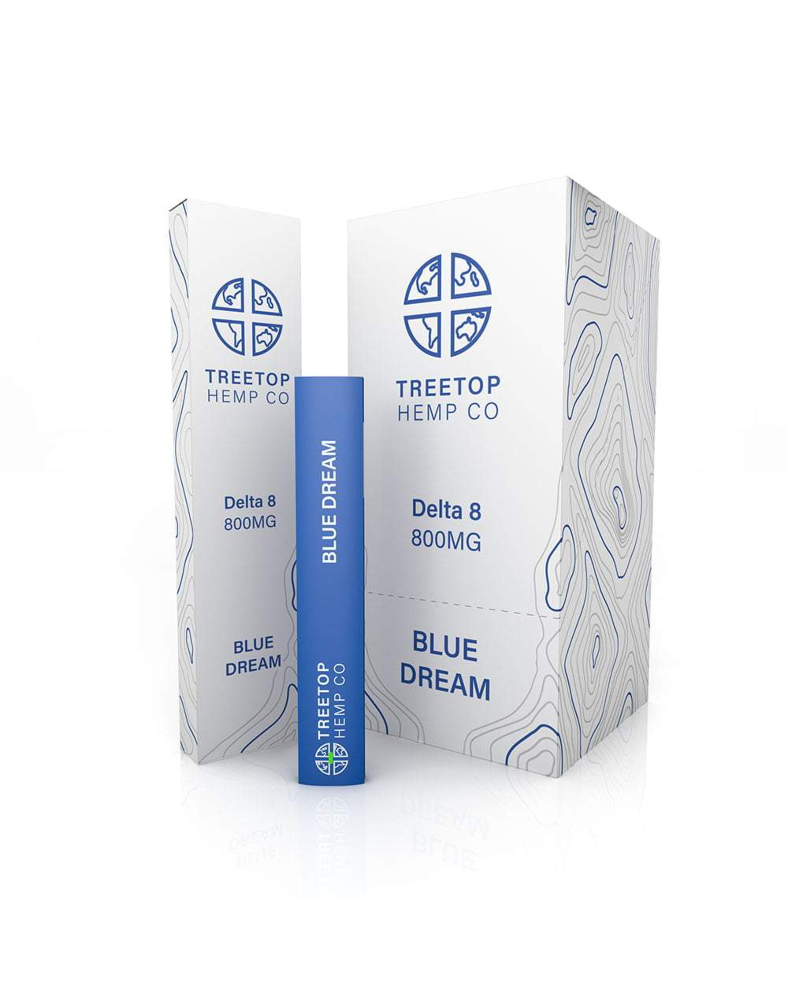 Treetop Hemp Co. TreeTop Hemp CO. 800MG Delta 8 Blue Dream Disposable