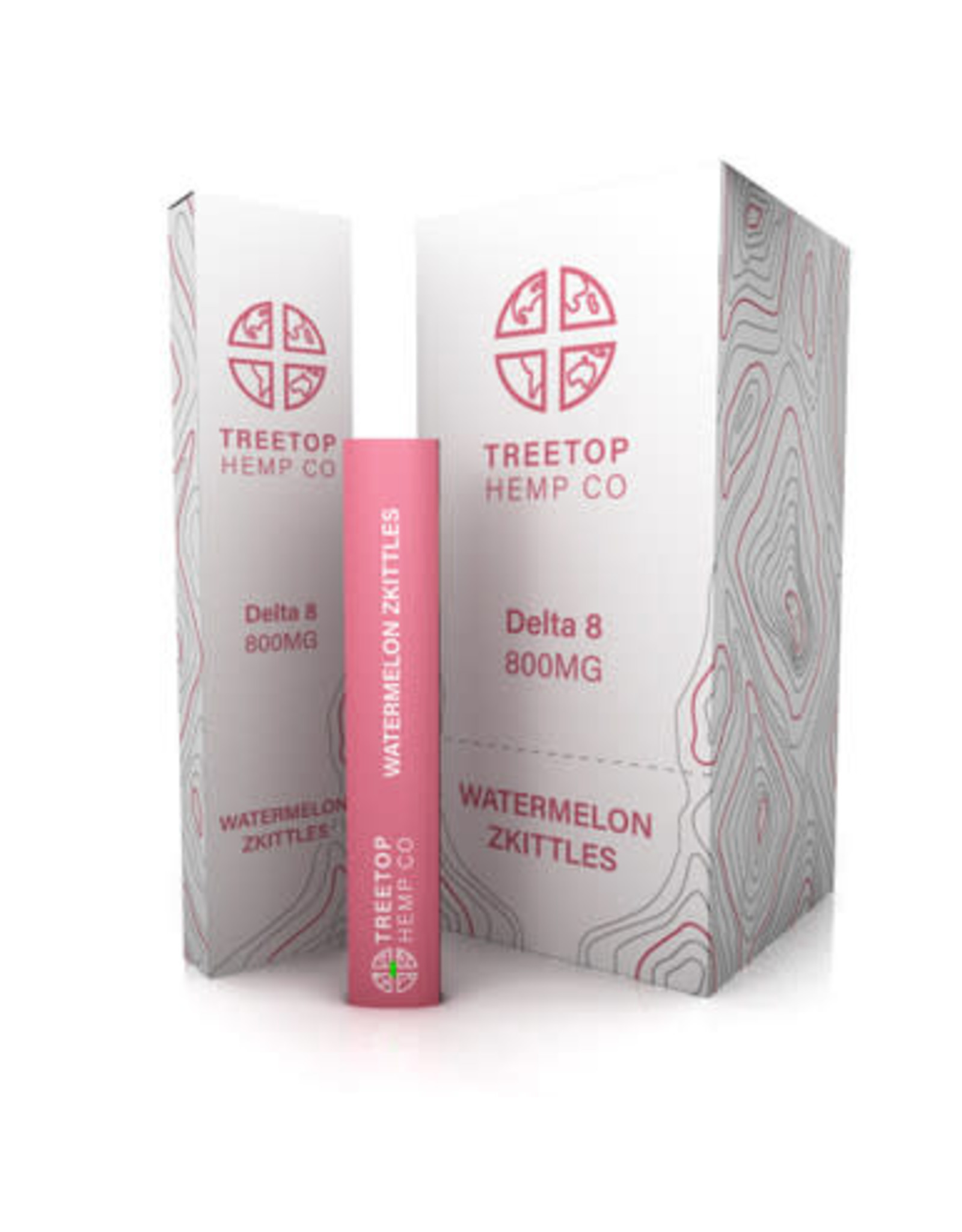 Treetop Hemp Co. TreeTop Hemp CO. 800MG Delta 8 Watermelon Zkittles Disposable