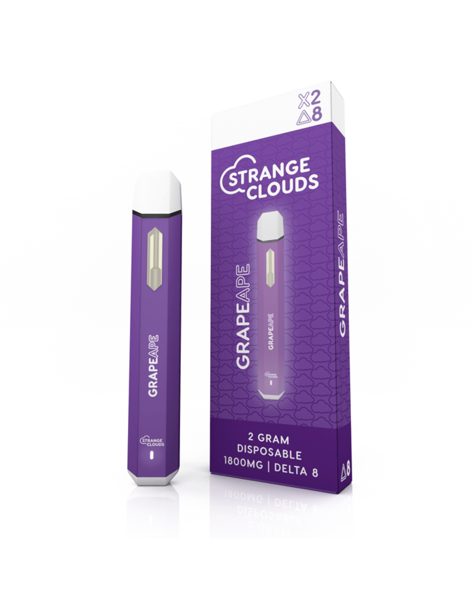 Strange clouds Strange Cloud Grape Ape 950MG Disposable DELTA 8 Box