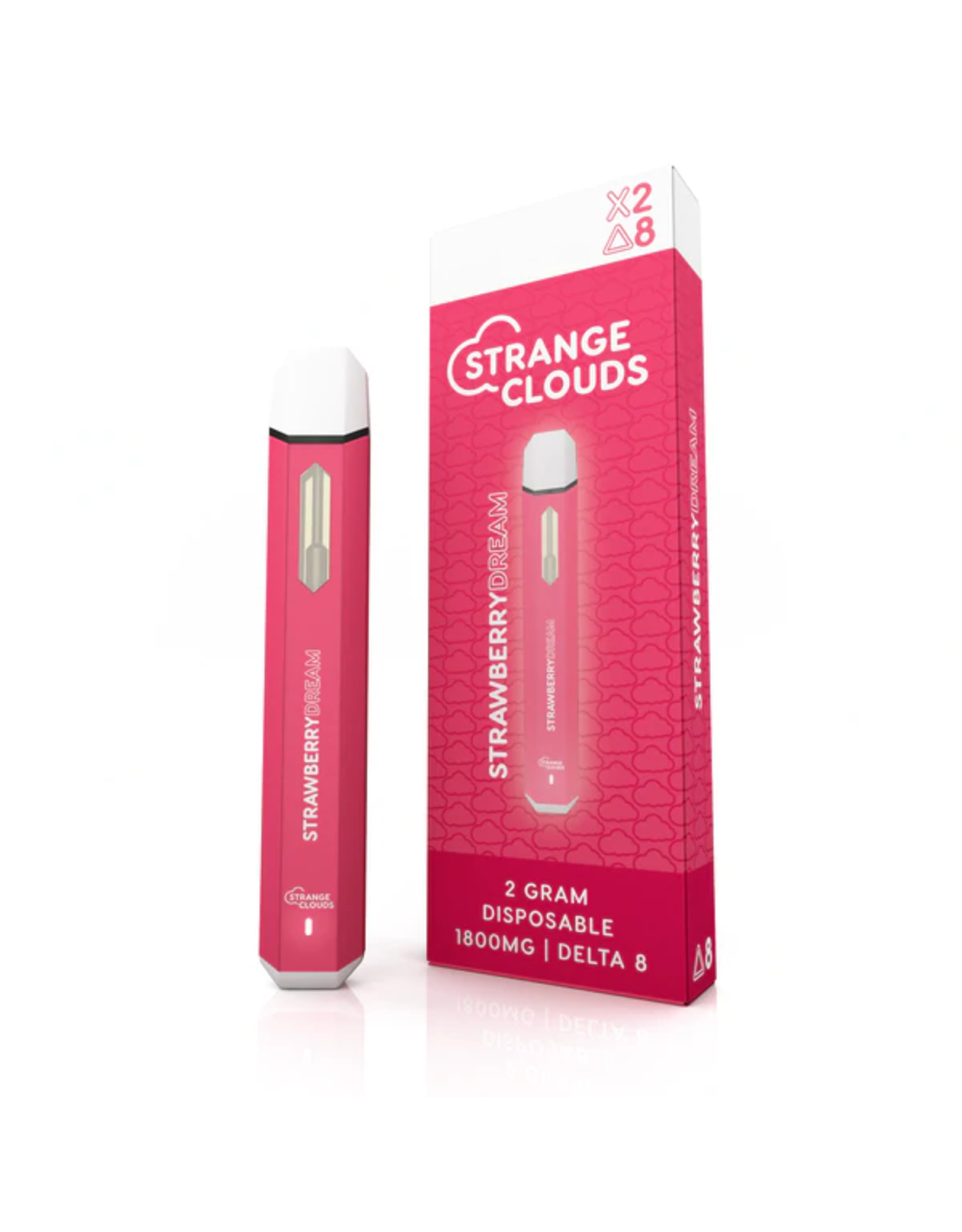 Strange clouds Strange Cloud Strawberry Dream 950MG Disposable DELTA 8