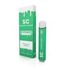 Strange clouds Strange Cloud Tropical Runtz 950MG Disposable DELTA 8 Box