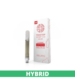 Treetop Hemp Co. TreeTop Hemp Co. 1400MG D8 Gelato 1.5G cart Box