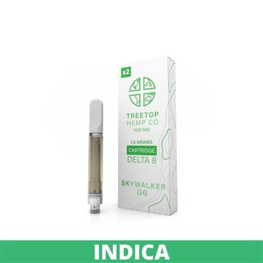 Treetop Hemp Co. TreeTop Hemp CO. 1400MG D8 Skywalker 1.5G cart