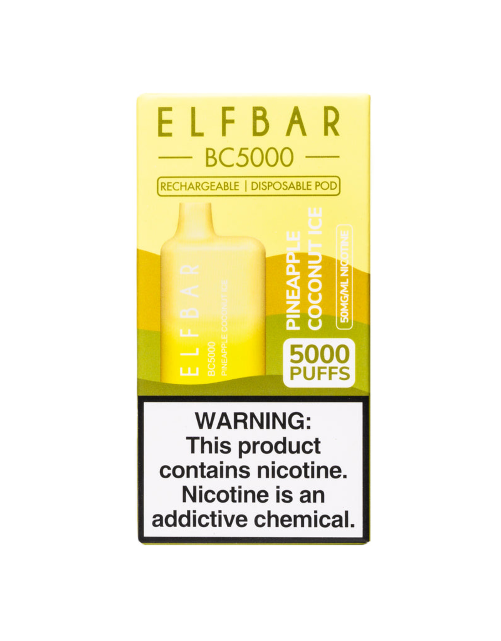 ELFBAR ELFBAR Pineapple Coconut Ice 5000 Puffs 5%