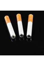 None Aluminium Cigarette Tobacco Pipe 56mm