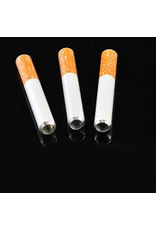 None Aluminium Cigarette Tobacco Pipe 56mm